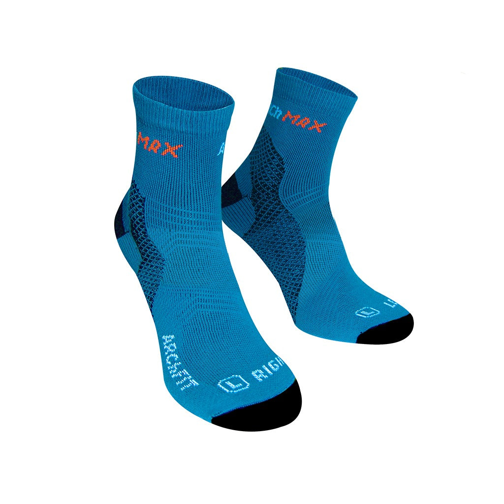 <b>アーチフィット トレイル ソックス<br>（ショート） ブルー</b><br>ArchFit Trail Socks Short